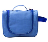 Kuber Industries Hanging Travel Toiletry Bag, Toiletry Kit, Shaving Kit, Cosmetic Bag for Women and Men (Blue)-HS_38_LUGGAGE21750